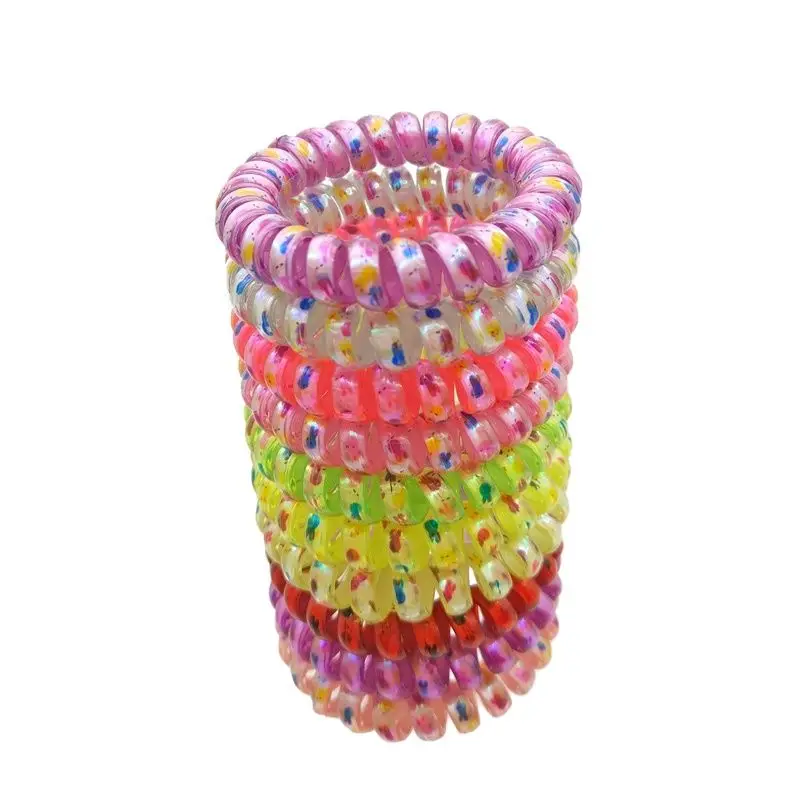 10 шт./партия эластичные резинки для волос 5 см |