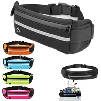 travel multifunctional sports pocket mini fanny pack for men women portable convenient usb waist pack waterproof phone belt bag