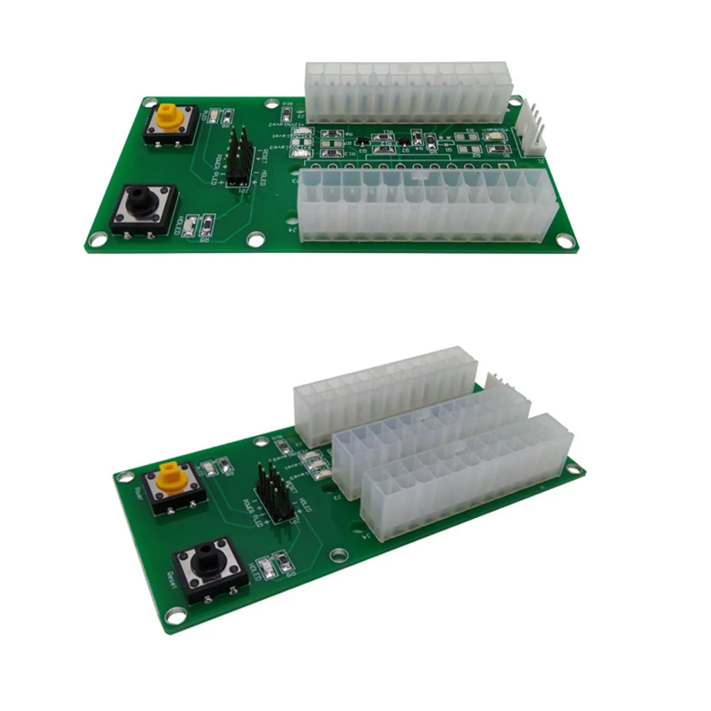 Dual and Three Power Supply Starter Board Synchronous 4PIN IDE 24PIN Cable with Switch Extender Card For BTC Miner Mining | Компьютеры и