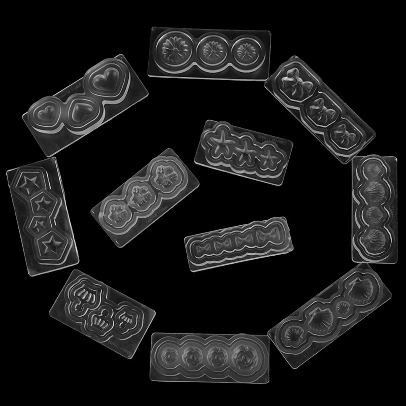 

1 шт 3D дизайн ногтей силиконовые формы Штамп Резьба DIY Маникюрный шаблон украшения мульти-тип