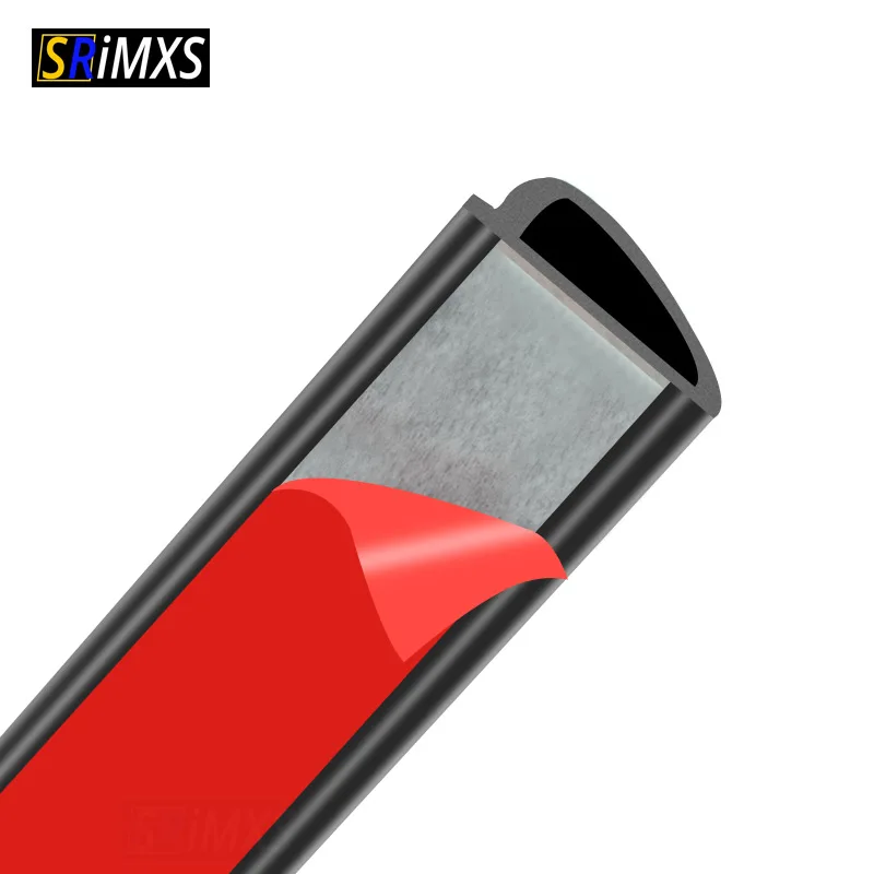 

Наклонная D-образная лента для уплотнения автомобильной двери