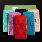 Кожаный чехол-книжка с бабочкой чехол на Redmi 9A 9 9C 8 7A 8A GO Redmi Note 9 7 9S 6 8 Pro 8T, чехол-кошелек для xiaomi Mi Note 10 Lite 9 A3 9T A2 Lite чехол на  редми 9A 8 9 A C Poco F2 Pro