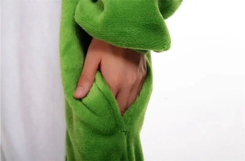 Пижама HKSNG в виде лягушки для взрослых высококачественные фланелевые костюмы