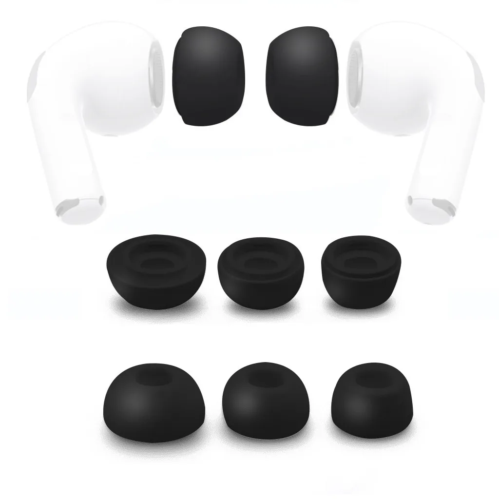 6 шт. силиконовые сменные насадки для наушников Apple Airpods Pro | Электроника