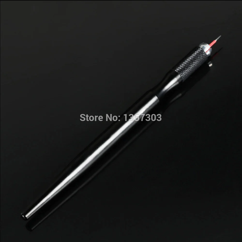 Иглы для микроблейдинга 3R/3RS/5R/5RS иглы полуперманентного макияжа с затенением 50