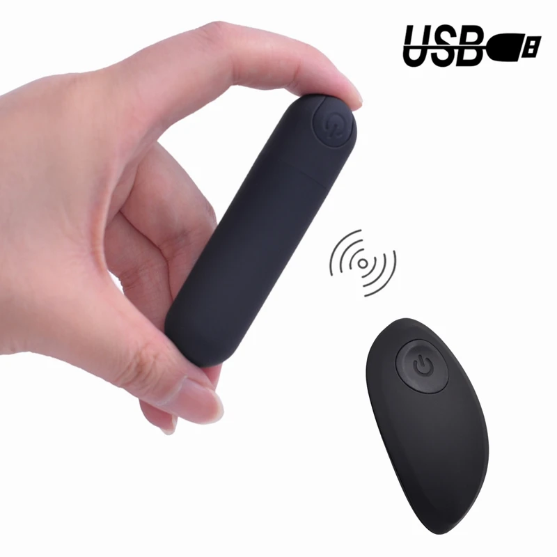 Мини Пуля Вибратор Интимные Игрушки для женщин USB заряженный пульт