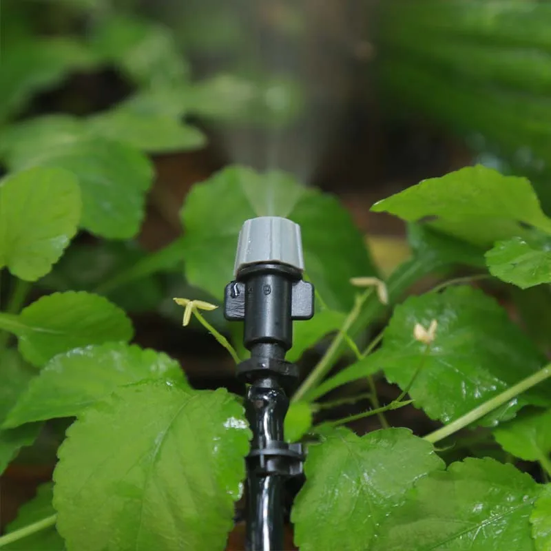 

25M Automatic Watering Distribution Tubing Irrigation Greenhouse Plant Watering Atomizing Nozzle Drip Accessories Cooling Suite