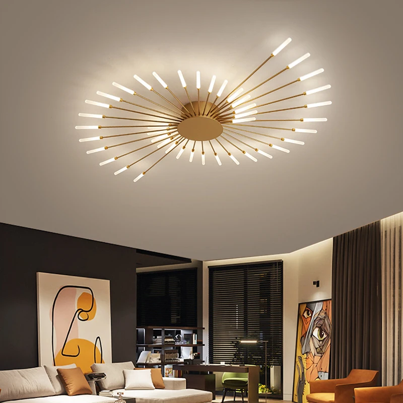 Moderna de techo LED lámparas para vivir candelabro de habitación dormitorio cocina brillo de la iluminación interior Decoración Luz de luces