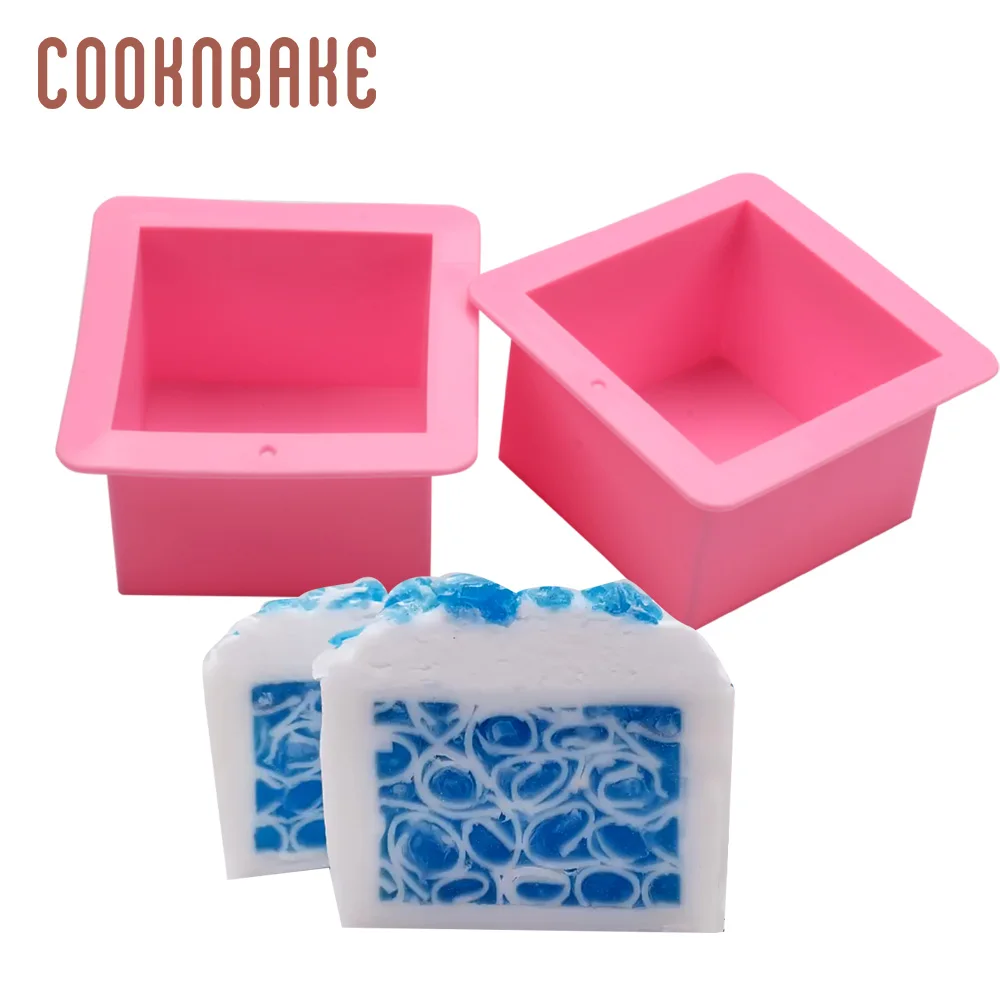 COOKNBAKE 500 мл силиконовая форма для мыла квадратное оборудование выпечки торта