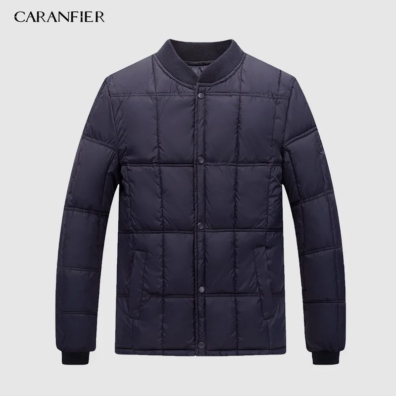 CARANFIER 3 шт. парки куртка с хлопковой подкладкой пальто зимние мужские