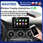 Беспроводной модуль Carplay Decorder Android Box для Mercedes Benz A W176 CLA C117 GLA X156 B W245 W246 C W204 W205 GLC X253 V класс