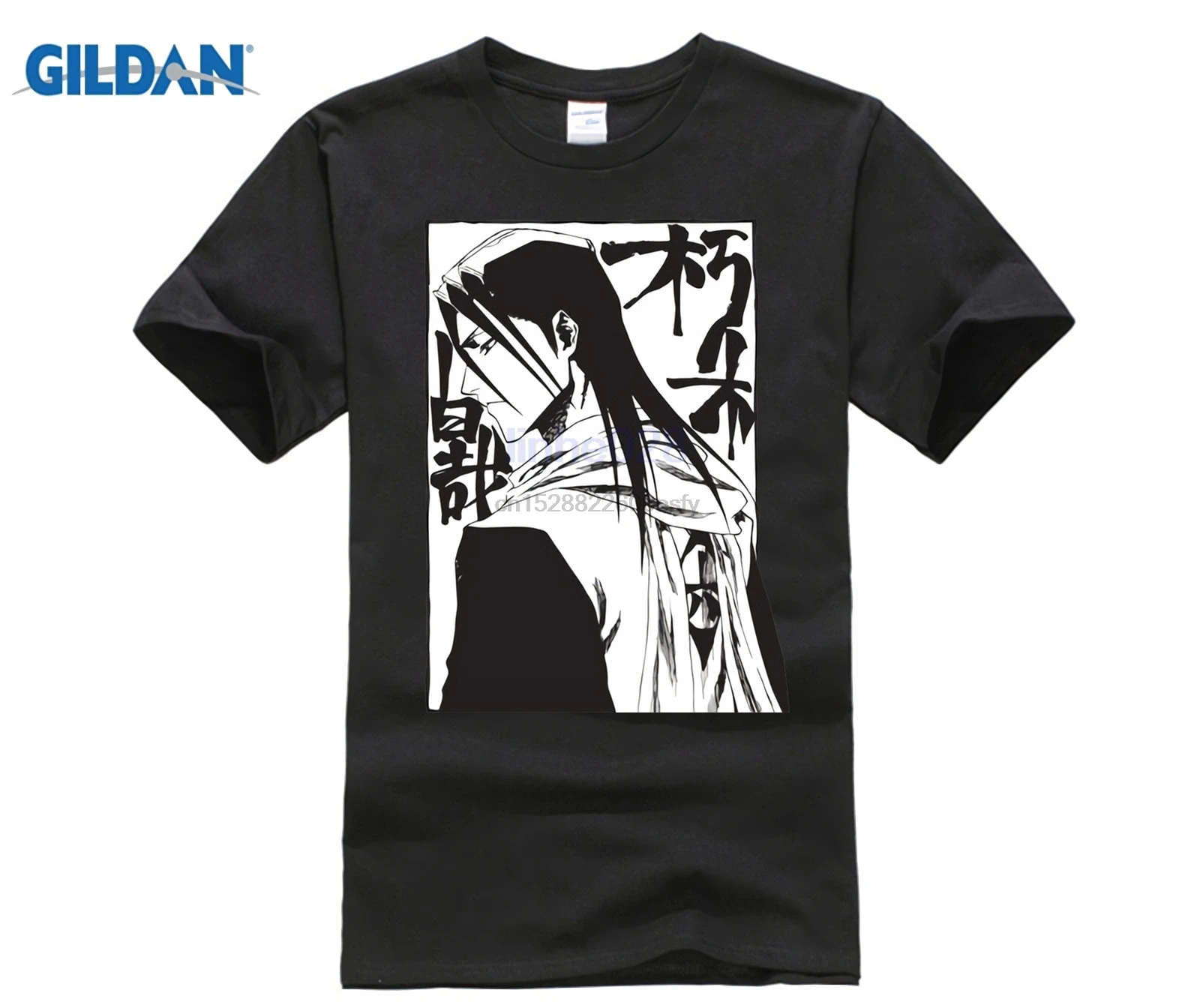 Byakuya Kuchiki аниме Блич футболка | Мужская одежда