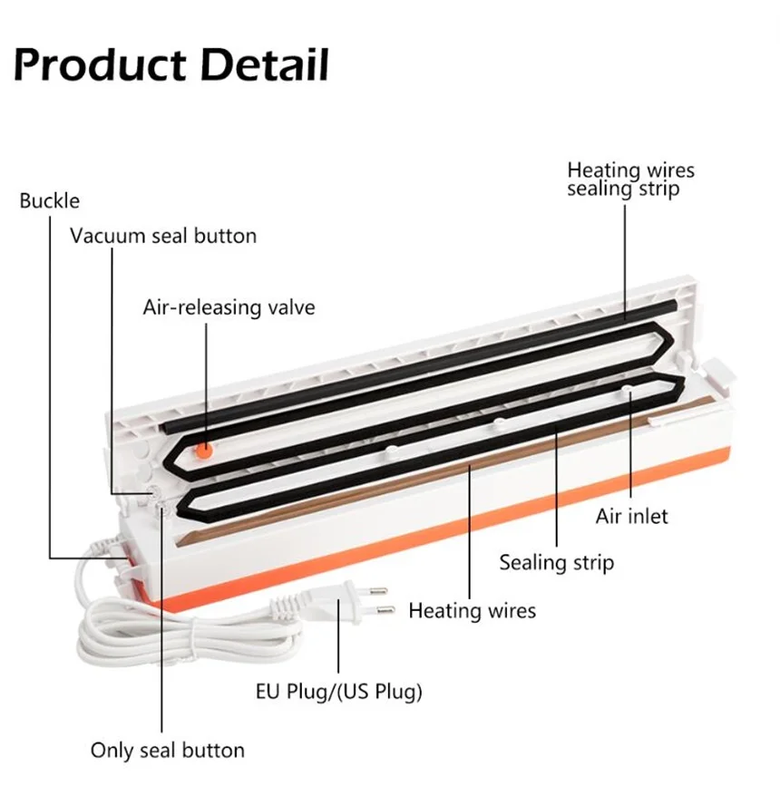 Автоматический вакуумный упаковщик вакуумная упаковочная машина для сохранения