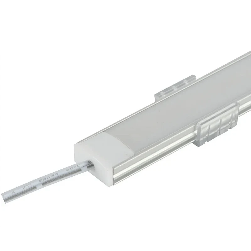 led recessed under cabinet light slim aluminum profile lamps with hand sweep motion sensor for kitchen wardrobe closet indoor free global shipping