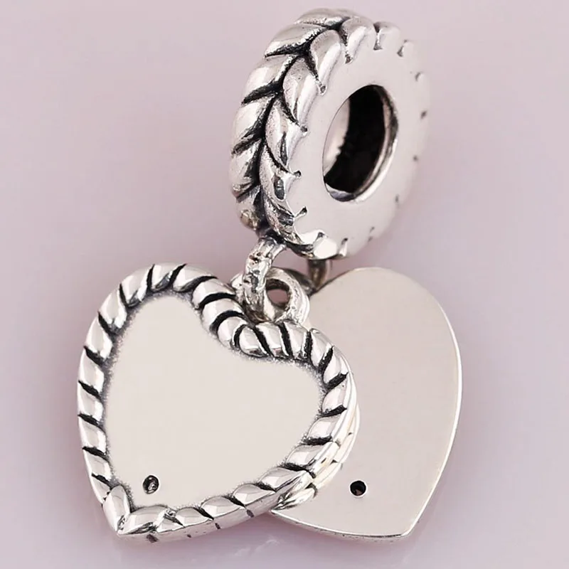 

Original 925 Sterling Silver Charm Seed Of Light Heart Pendant Fit Pandora Women Bracelet & Necklace Diy Jewelry