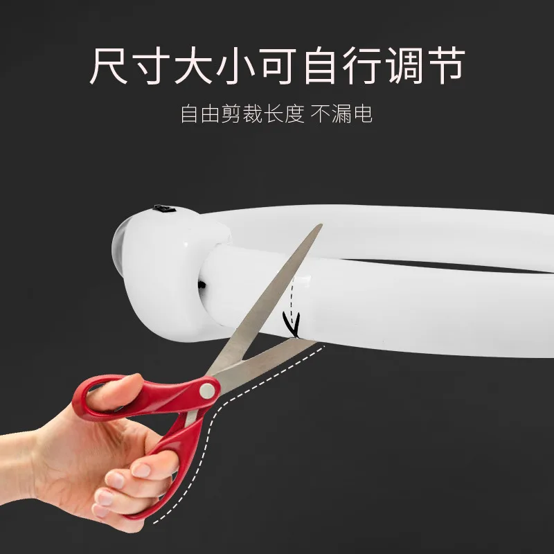 Супер яркий регулируемый мода светодиодный ошейник светящийся пояс