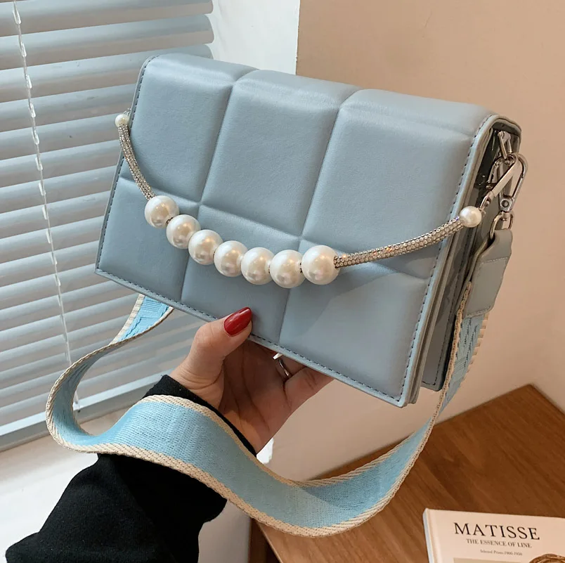 

European and American Pearl Bag 2021 New Trendy Fashion High Quality Ladies Luxury All-match One-shoulder Messenger Handbag