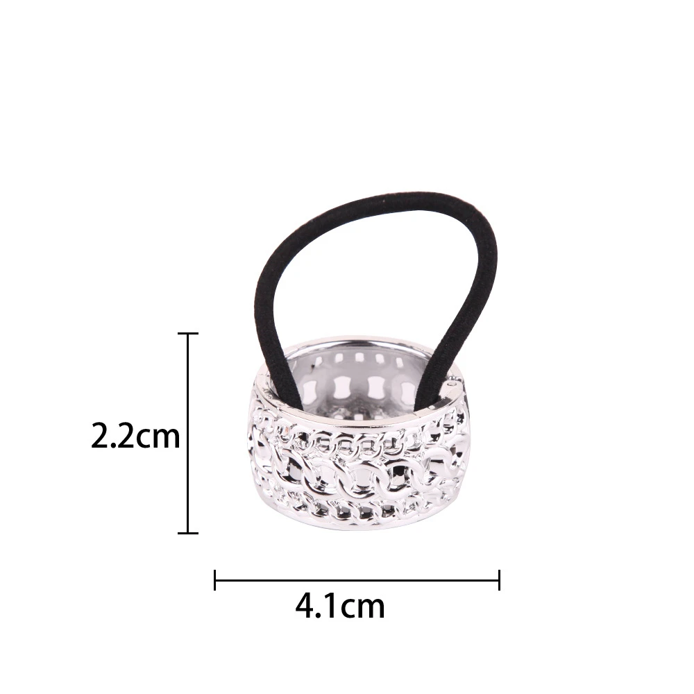 6 шт./компл. модный держатель для конского хвоста открытое легкое пластиковое