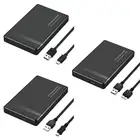 Чехол для жесткого диска 2,5 дюйма, с переходником Sata на USB C 3,0 2,0