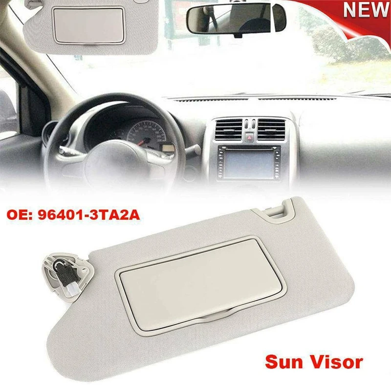 

Driver Left Sun Visor Sunvisor for Nissan Altima 2013 2014-2016 96401-3TA2A 964013TA2A