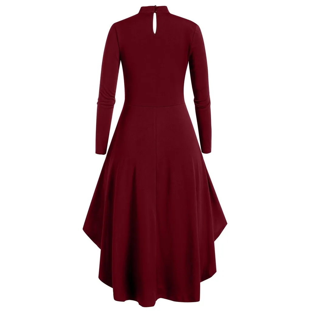 CHAMSGEND Женские винтажные Топы 2019 Косплей Костюм модная Женская водолазка с