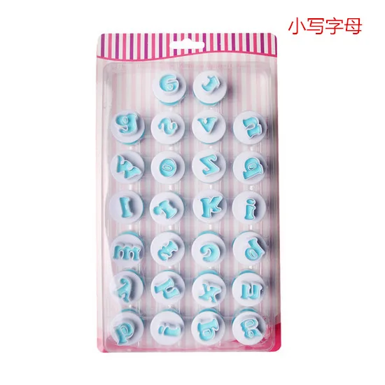 DIY английская буквенная цифра резак алфавита формочка для печенья помадки торта