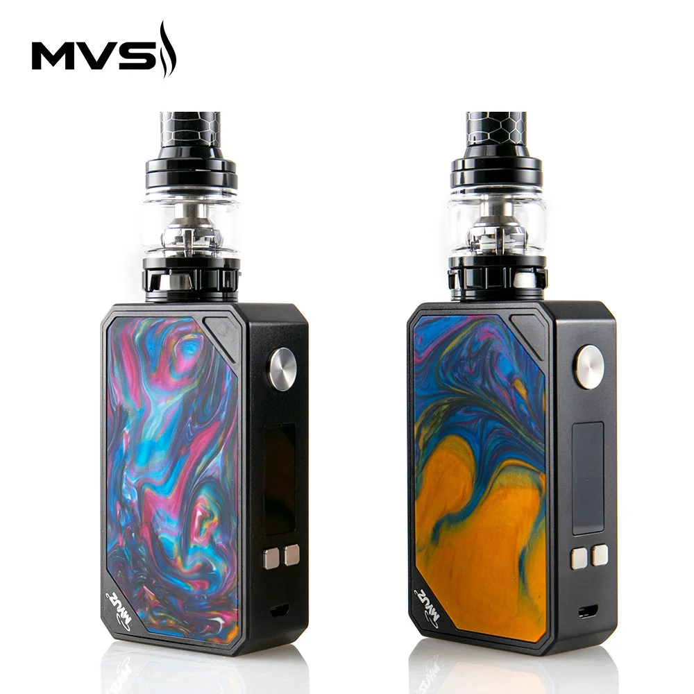 Оригинальный MyVapors Myuz SS5 комплект 220 Вт с 6 5 мл атомайзер S5 M 0.15ohm/S5 N 0.2ohm Головка