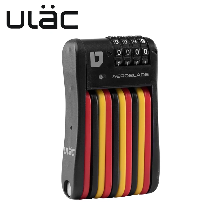 Складной Замок для велосипеда ULAC защита от кражи с паролем аксессуары высокой безопасности|Велосипедный