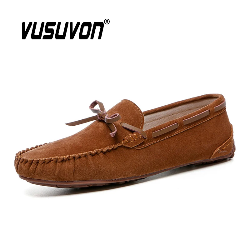 Мужские лоферы больших размеров повседневная обувь для вождения Мужская дышащая