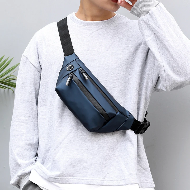 

Waterproof Man Woman Waist Bag Fanny Pack Fashion Chest Pack Outdoor Crossbody Bag high quality Unisex Belt Bags Hip Waist Packs