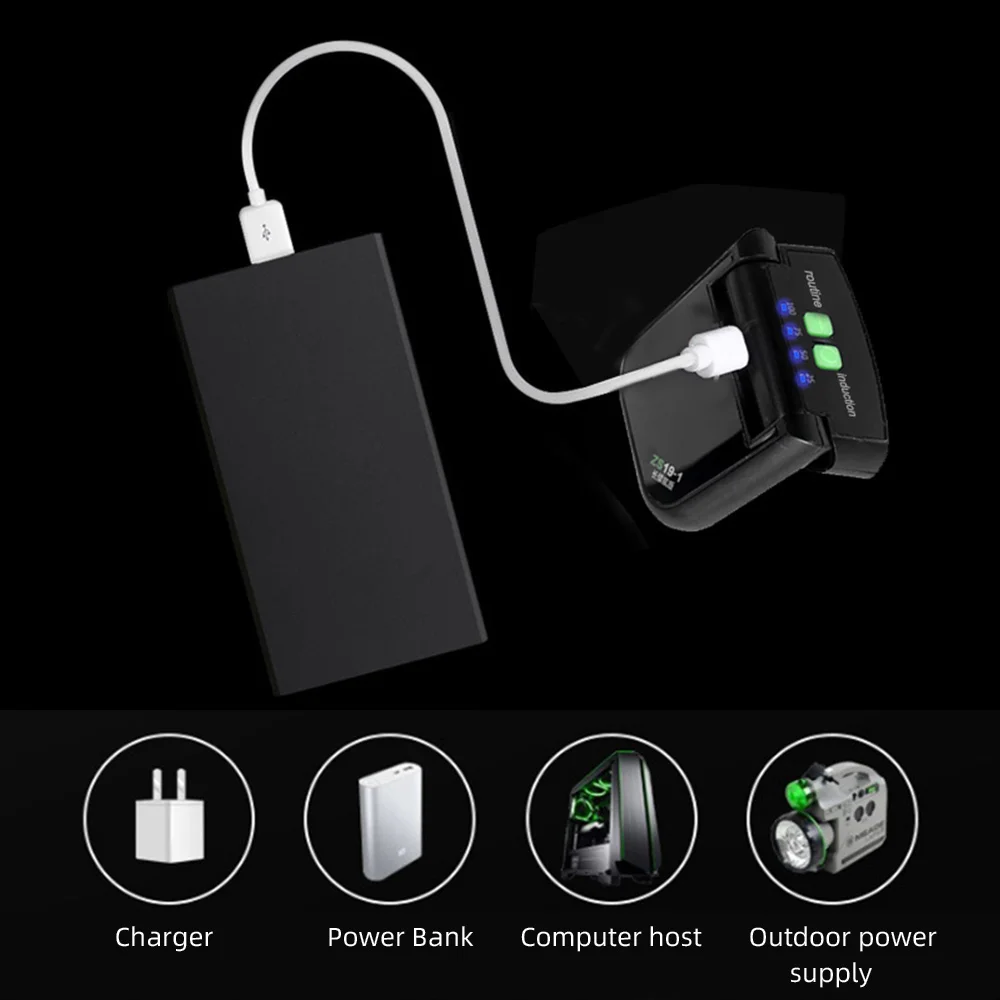 Новый USB-козырек от солнца светодиодный светильник с батареей 2 зажима