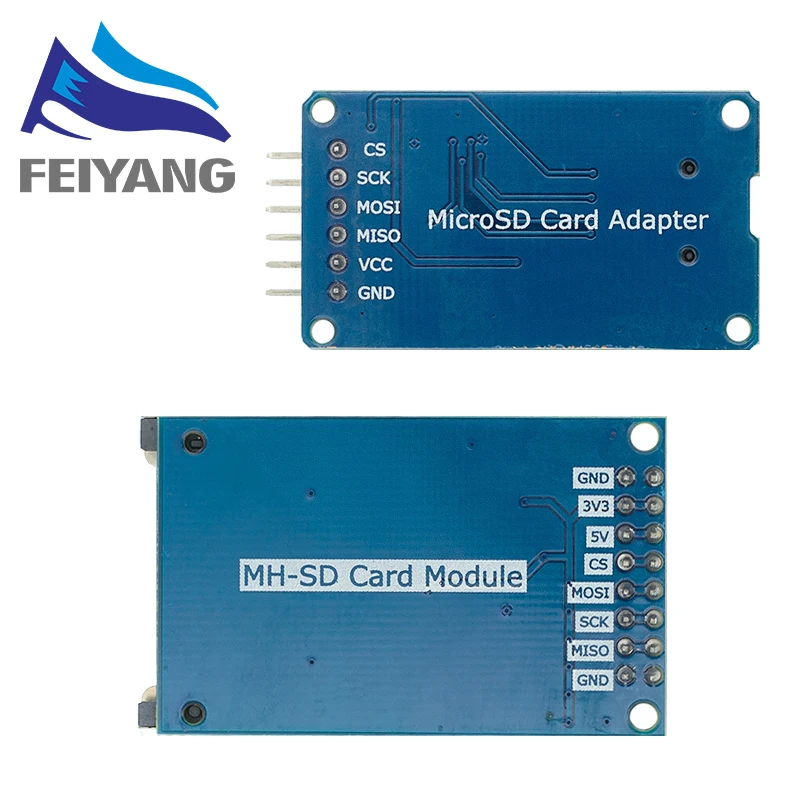 10 шт. SAMIORE Micro SD плата расширения памяти TF карты защитный модуль SPI для Arduino