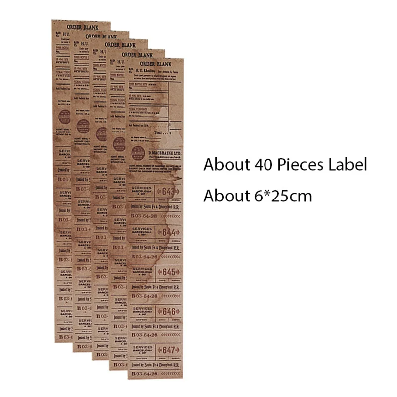 195 шт. винтажные заметки набор из материала для скрапбукинга нежелательный