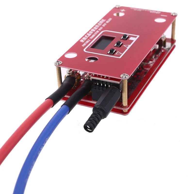 

Portable Transistor DIY Mini LCD Display Spot Welding Machine with 2 Mos Tubes 19QB