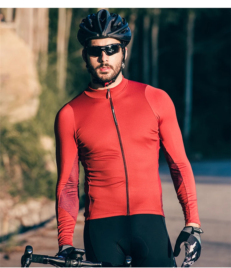 Santic для мужчин с длинным рукавом Майки для велоспорта комплект весна осень MTB дорожный велосипед Топ Джерси с 4D мягкие светоотражающие узкие брюки, штаны