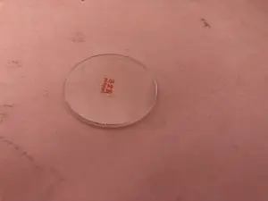 Бесплатная доставка 1 шт. Толщина 1,2 мм Двойной Купол вогнутый сапфир размером от 28 мм до 44 мм для замены часов