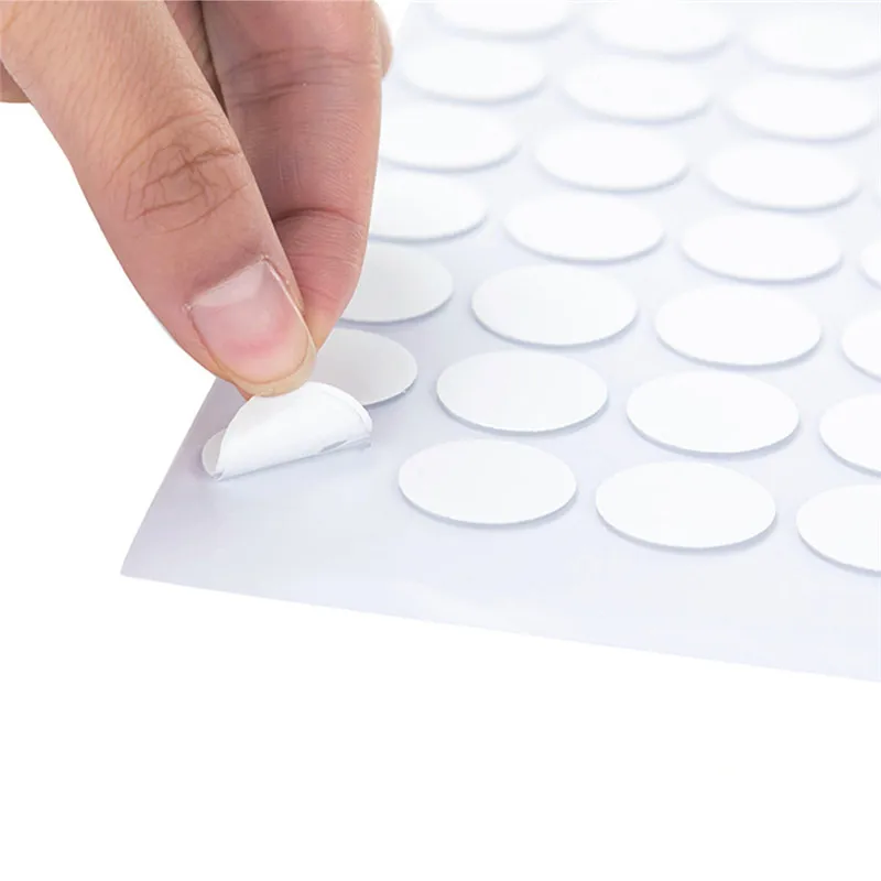 100 шт акриловая круглая прозрачная Двухсторонняя клейкая лента креативные супер