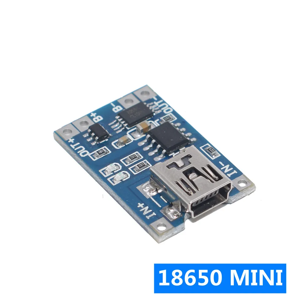 1 шт. USB type-c/Micro 5V 1A 18650 TP4056 модуль зарядного устройства литиевой батареи зарядная