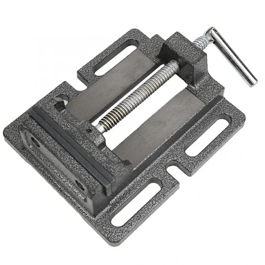 

Press Vise Heavy Duty American High Accuracy Cast Iron Slotted Base Hand Tool