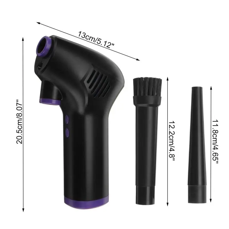 

45000 RPM Cordless Air Duster Compressed Air Blower Cleaning Tool Rechargeable Battery For Car Computer Keyboard Camera Cleaning