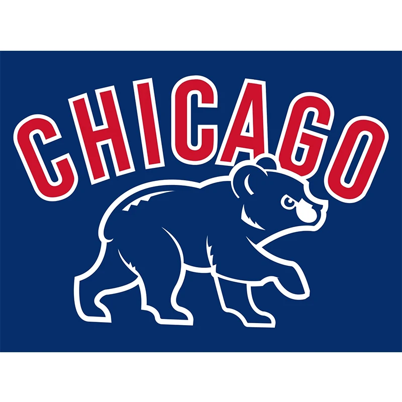 Yehoy подвесной 90*150 см Бейсбол MLB флаг Chicago Cubs для украшения