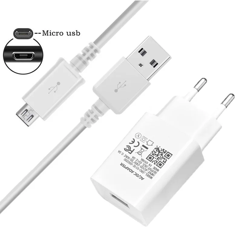 Зарядное устройство с USB-портом 5 В 2 А для Huawei P Smart 2020 Y5 Y6 Y7 2018 2019 Honor 7A 7C 7X кабель