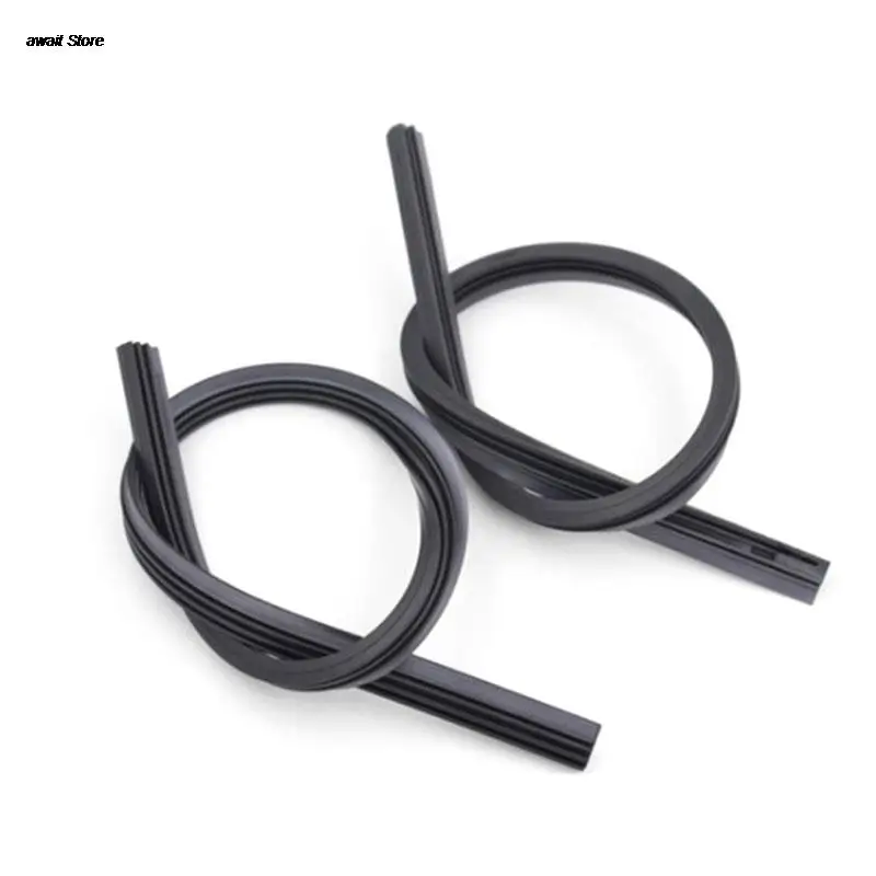 

2 шт., силиконовые универсальные щетки стеклоочистителя для автомобиля