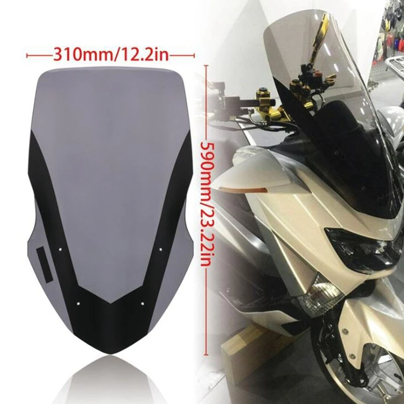 Дефлектор лобового стекла мотоцикла для Yamaha NMAX155 N-MAX 125 NMAX 155 2016-2018 | Автомобили и