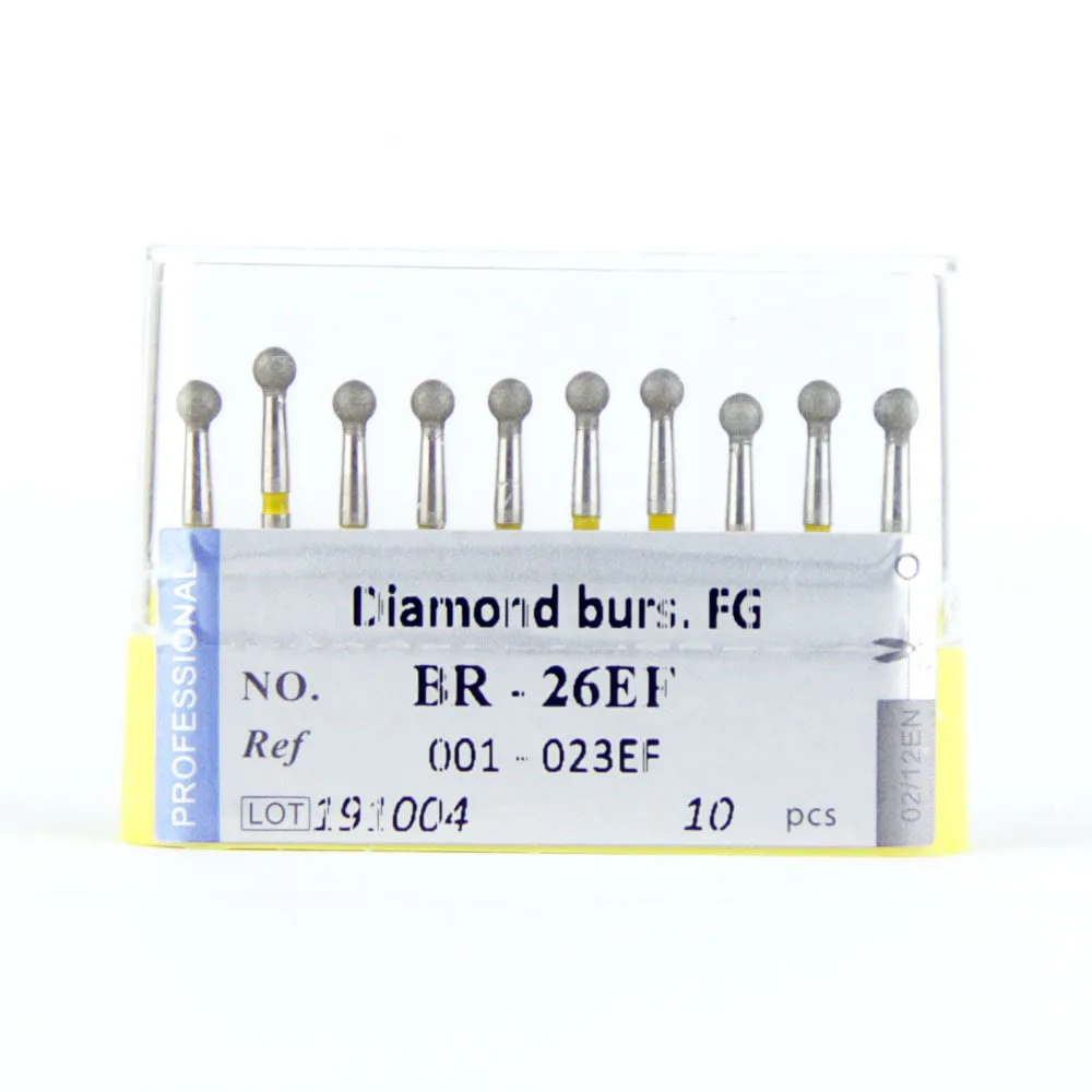 Высокоскоростной стоматологический алмазный Бур FG диаметром 1 6 мм 20 шт. сверл