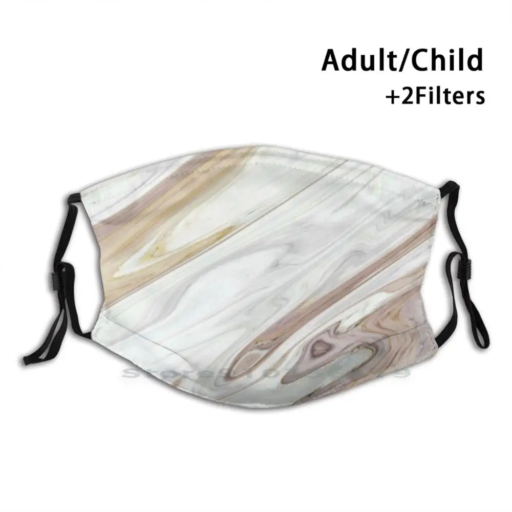 

Marble Adult Kids Washable Funny Face Mask With Filter White Marble Gold Pinterest White Marble And Gold Desk Italian White