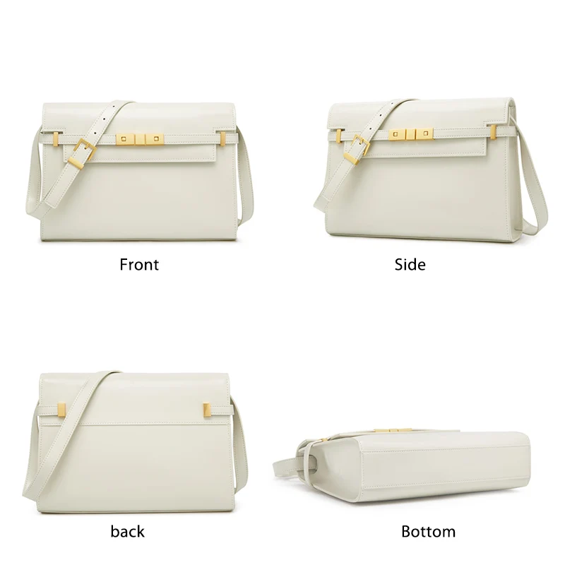 foxer 2021 gentlewoman shoulder bags bag fashion all match leather luxury messenger bag large capacity office women bag summer free global shipping