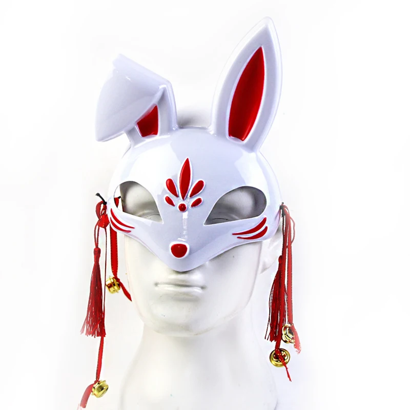 Маскарадная маска в японском стиле для косплевечерние маленькая лисы с