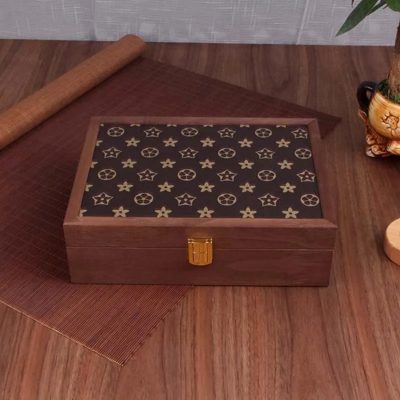 

Luxury Wooden Watch Box Case Pure Wood Casket Display Box Watches Organizer Collection Carbon Fiber Cabinet Packing Storage Box