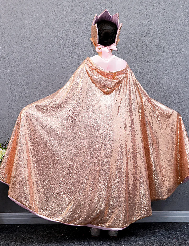 Детский плащ с капюшоном Пальто Сезон осень-зима Верхняя одежда для девочек